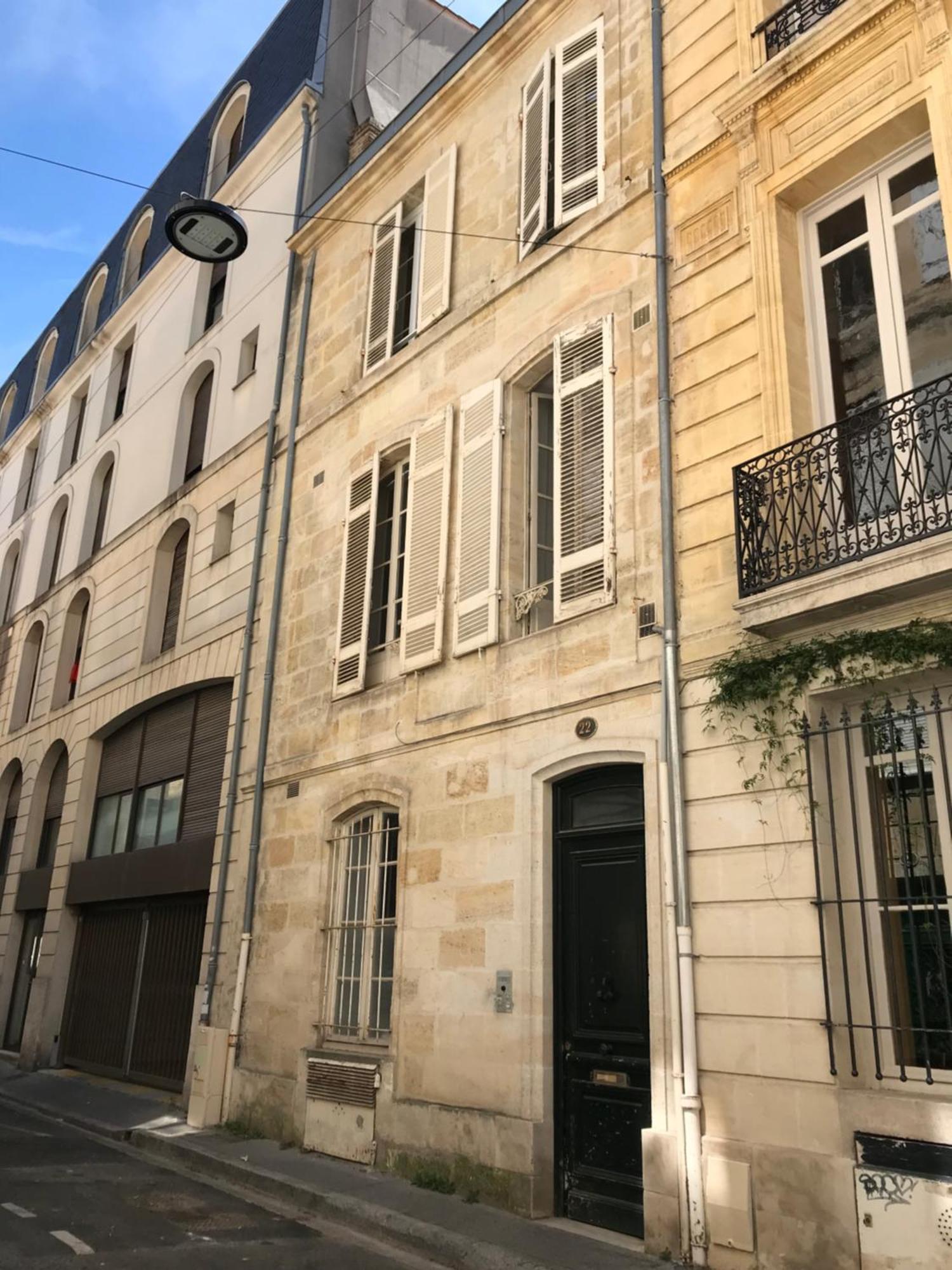 Studio De 30 M2 Dans Le Triangle D'Or De Bordeaux Exteriör bild